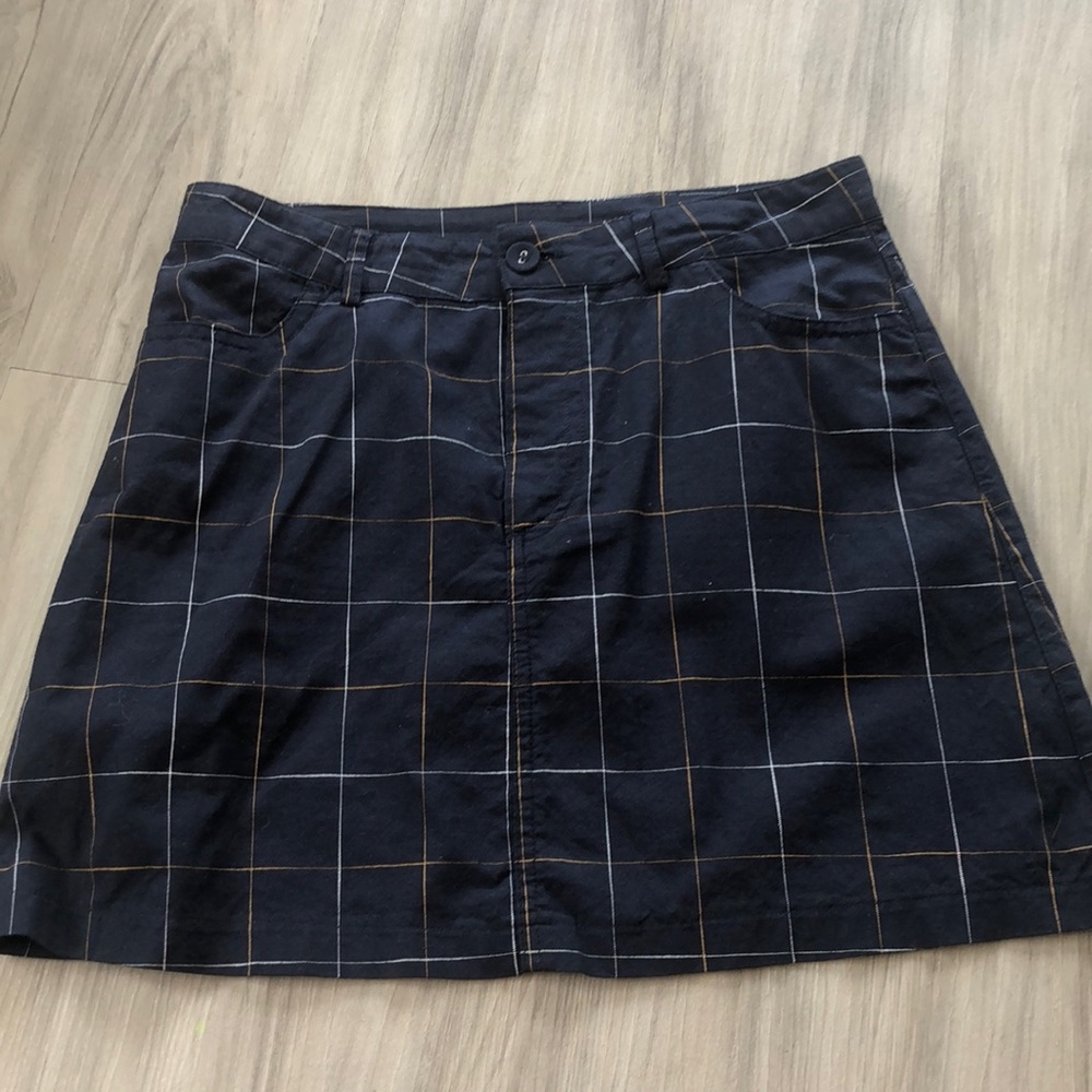 Plaid Mini Skirt